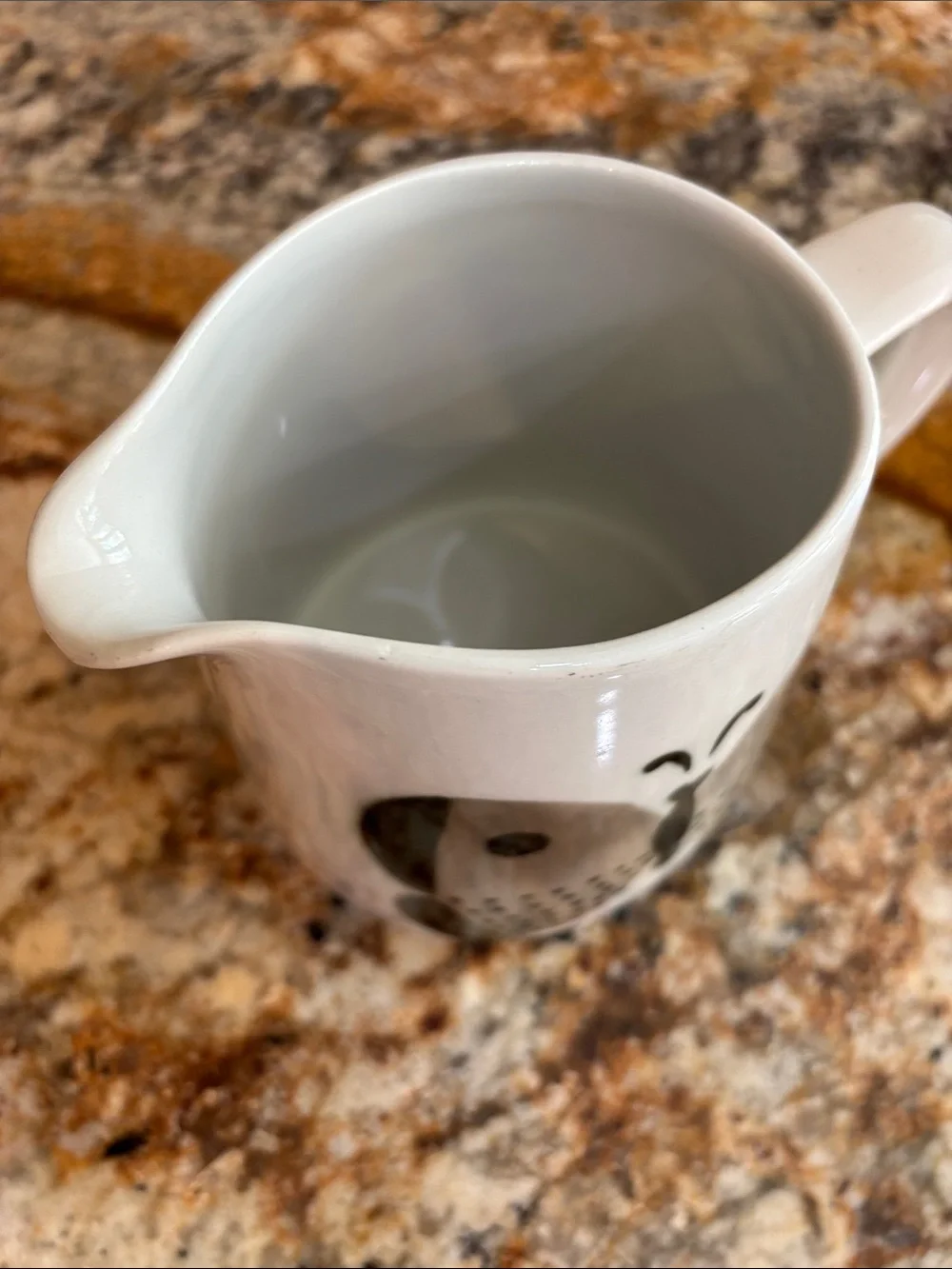 Arabia Finland Butterfly Pitcher Jug with Gray/Black Butterfly Design